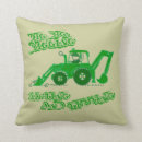 Recherche de tracteur vert coussins Boy