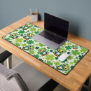 Recherche de trèfle chanceux tapis souris Saint patrick