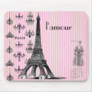 Recherche de mode paris tapis souris Rose