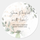 Recherche de emballé autocollants Confiture pleine d'amour