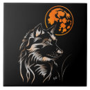 Recherche de loup photographie Lune