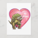 Recherche de triceratops cartes postales Rouge