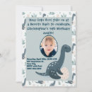 Recherche de green dinosaur invitations Bleu