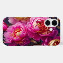Recherche de fleurs romantiques iphone coques Pivoines