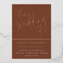 Recherche de feuille brun invitations Terre cuite