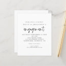 Recherche de noir et blanc fiançailles invitations Script