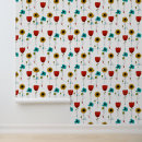 Recherche de papier peint floral art Nouveau