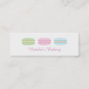 Recherche de macarons français cartes visite Boss
