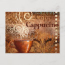 Recherche de cappucino cartes postales Vintage