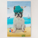 Recherche de bouledogue français puzzles Animal