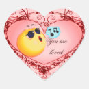 Recherche de note de musique autocollants Amour