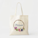 Recherche de mariage rose de fleur sacs Demoiselles d'honneur