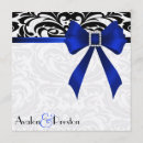 Recherche de bleue de damassé invitations Formel