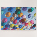 Recherche de parapluies puzzles Coloré