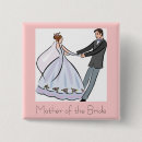 Recherche de votre jour du mariage badges Jeune mariée