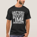 Zoek naar batterij tshirts Met