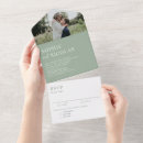 Recherche de pliable invitations Minimaliste