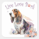 Recherche de chien de basset autocollants Amoureux des chiens