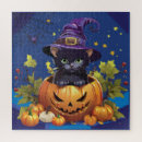 Zoek naar halloween puzzels Zwart
