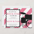 Recherche de rock star baby shower invitations Guitare