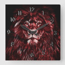 Zoek naar leeuwen klokken Majestueus