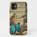 Recherche de tour eiffel vintage iphone coques Floral