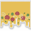 Recherche de pepperoni autocollants Fromage