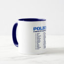 Recherche de policier tasses Papa