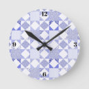 Recherche de couturière horloges Bleu