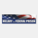 Recherche de prison voiture autocollants Anti hillary clinton