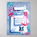 Recherche de retro ladies posters Pour elle