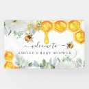 Recherche de abeille miel banderoles Aquarelle