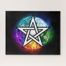 Recherche de pentagram puzzles Wiccan
