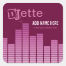 Recherche de volume autocollants Musique