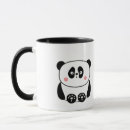 Recherche de de panda tasses Noir et blanc