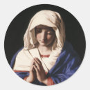 Recherche de prière catholique autocollants Marie vierge