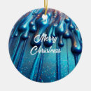 Recherche de couleurs de fête ornements Bleu