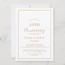 Zoek naar elegant anniversary invitations Moderne huwelijksverjaardag
