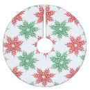 Zoek naar snowflake kerstboom kleden Groen