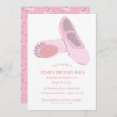 Recherche de de ballet anniversaire invitations Chaussons