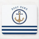 Recherche de nautique tapis souris Nom du bateau