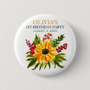Recherche de sunflower badges Aquarelle