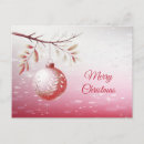 Recherche de boules de noël cartes postales Élégant