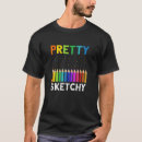 Recherche de dessin crayon vêtements Esquisse