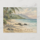 Recherche de peinture de plage cartes postales Île