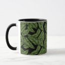 Recherche de motif tropical tasses Feuilles