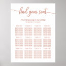 Recherche de rose gold mariage plans tables Calligraphie