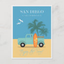 Recherche de california surf cartes postales Vintage