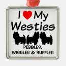 Zoek naar westie hond ornamenten Honden