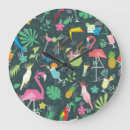 Recherche de oiseaux tropicaux horloges Tropical